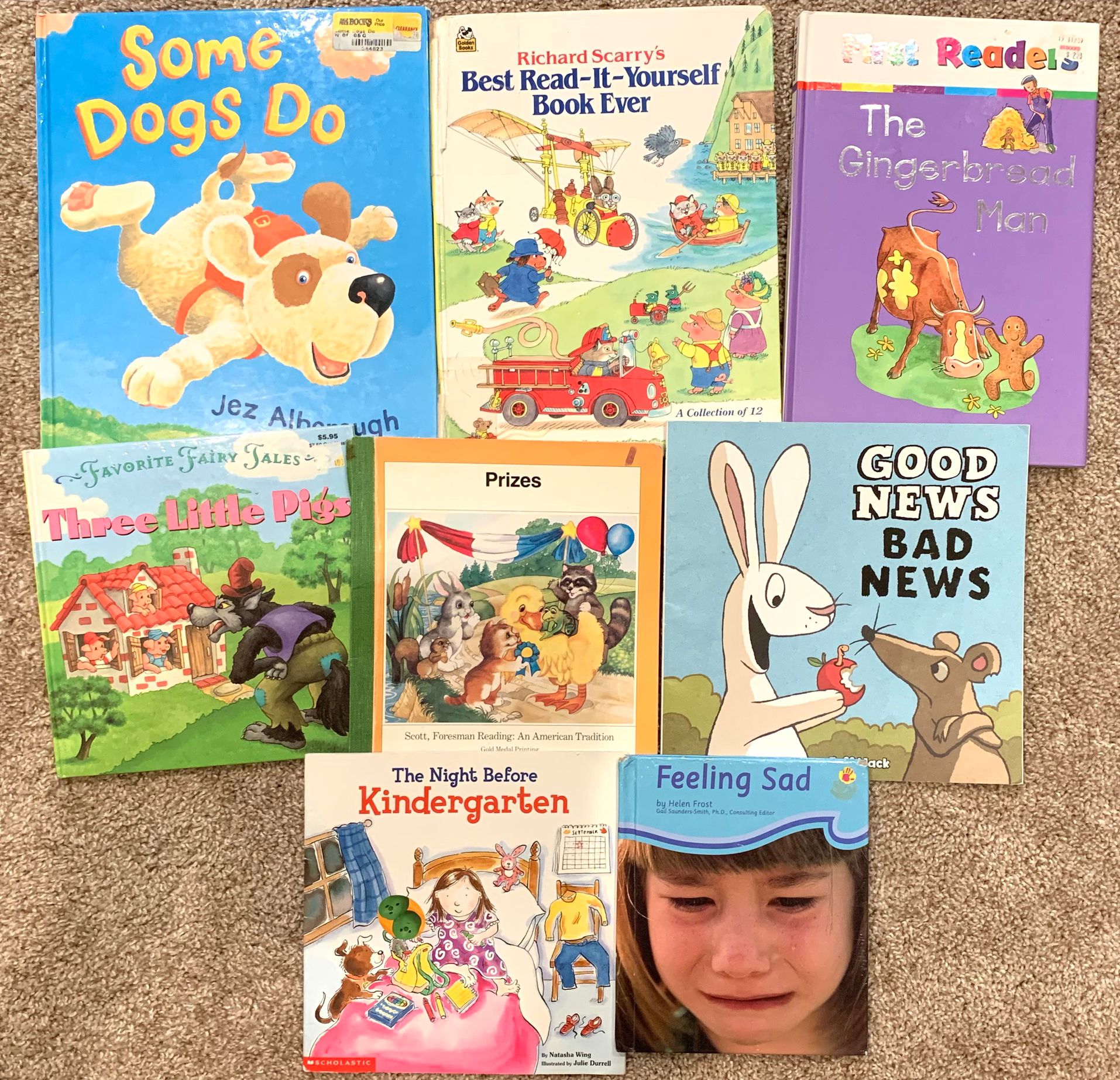 Kids Story Books (set Of 8)