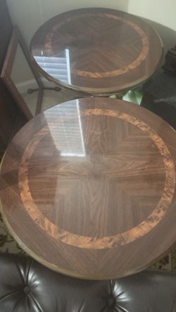 Wood End Tables