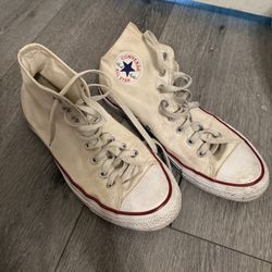 White Converse 