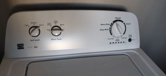 Kenmore washer and dryer