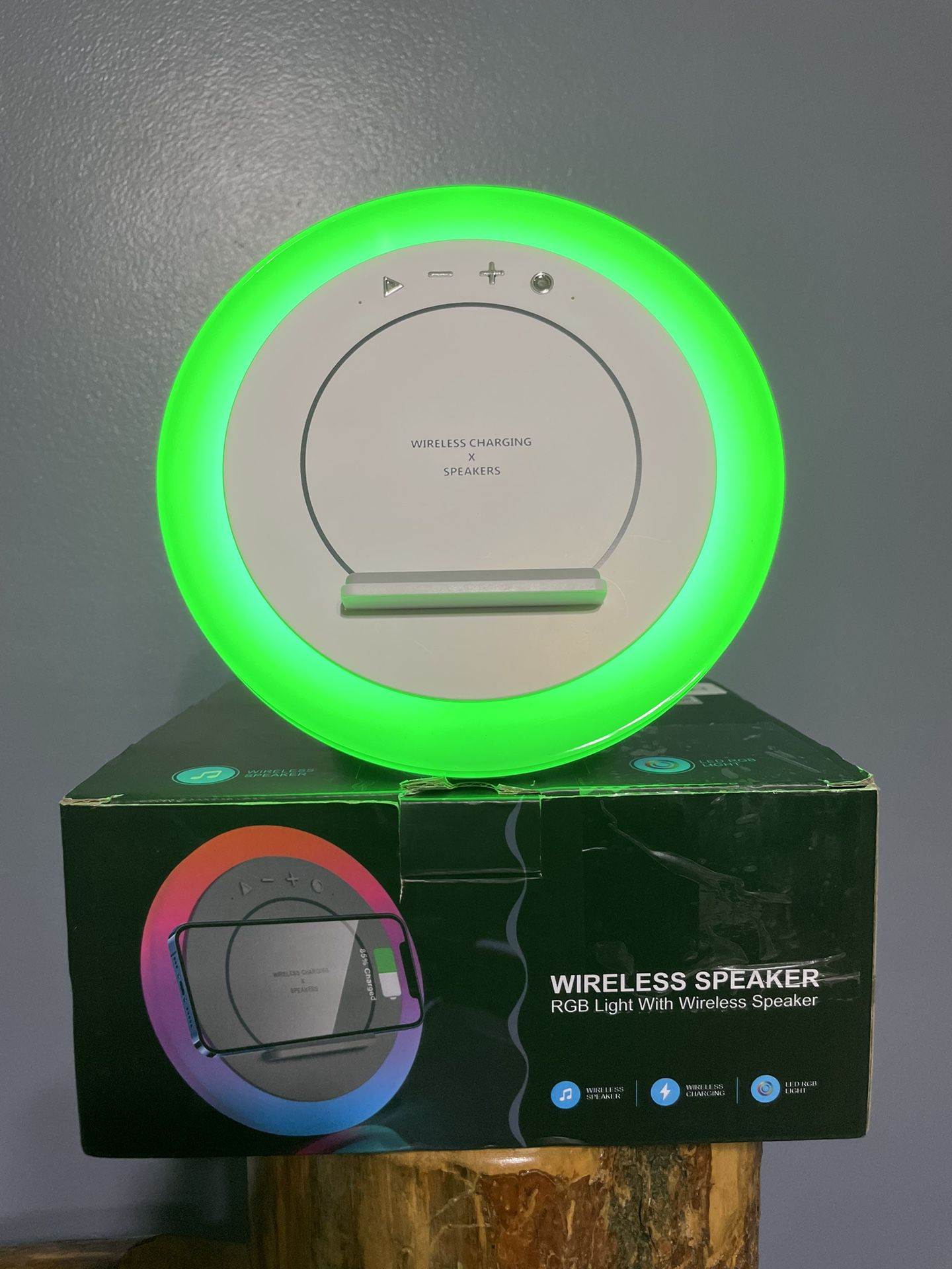 All-in-One Charging Station Wireless Charger Speaker