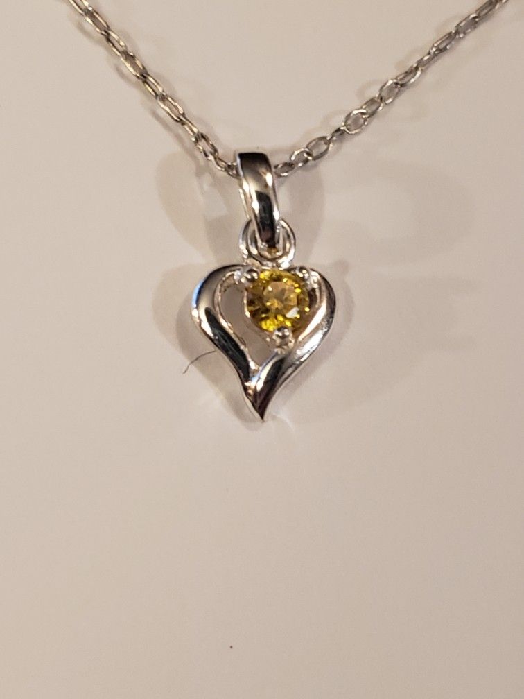 925 Heart Necklace 