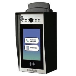 CellGate AA1MLPE-INT Watchman W480 INT Pedestal-Mount Telephone Entry System with Live Streaming Video, 8" Color Display