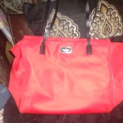 Red Kate Spade Handbag With Matching Black Wallet. Both In GREAT Condition!