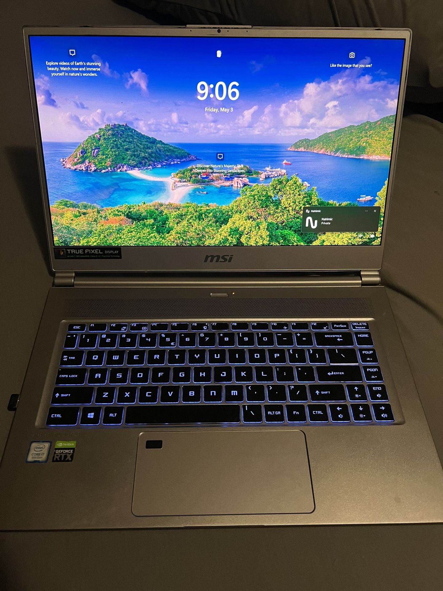 MSI GAMING/ CONTENT CREATOR LAPTOP