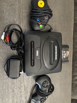 Sega Genesis 2 Console Bundle w/ Streets of Rage 2 & 2 Controllers