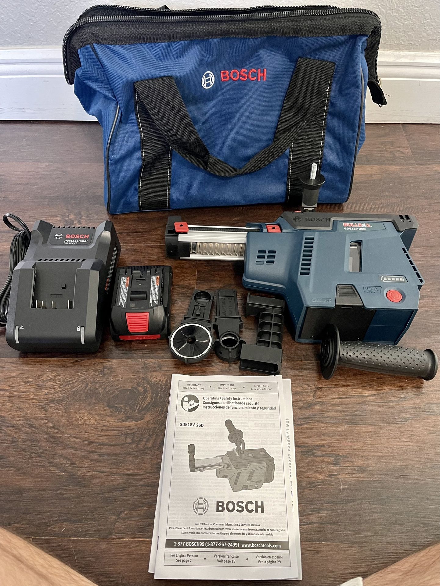 Bosch Bulldog Dust Collector
