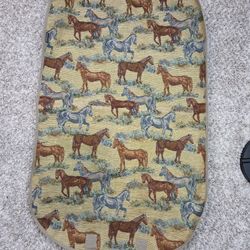 Vintage Equestrian Horse Tapestry Garment Bag - Alfagear