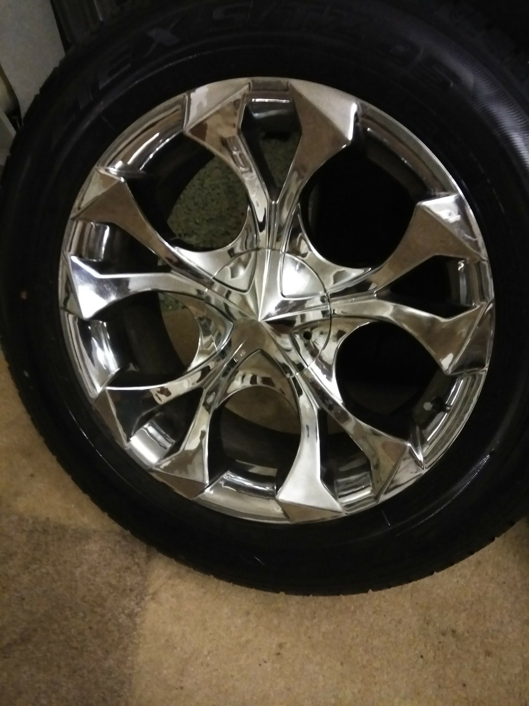 4"Ice "Rims and Tires 20"