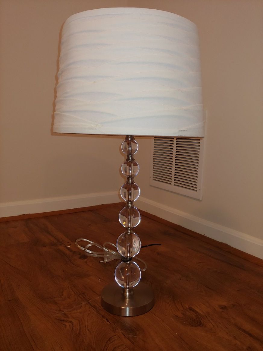 Glass balls table lamp