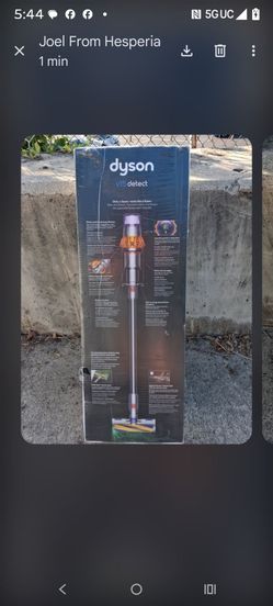 Dyson V15 Detect vacuum cleaner
