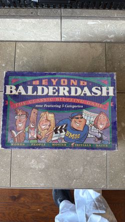 Beyond Balderdash Classic Bluffing Board Game