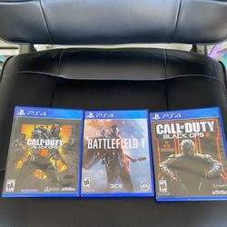 Call Of Duty Black Ops 3-4 & Battlefield Games