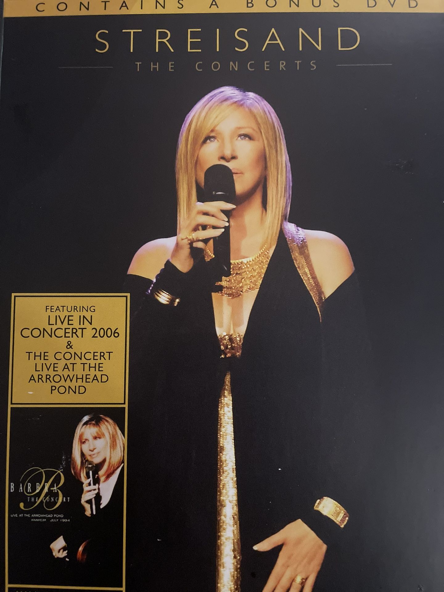 BARBRA STREISAND The Concert (DVD-1994)