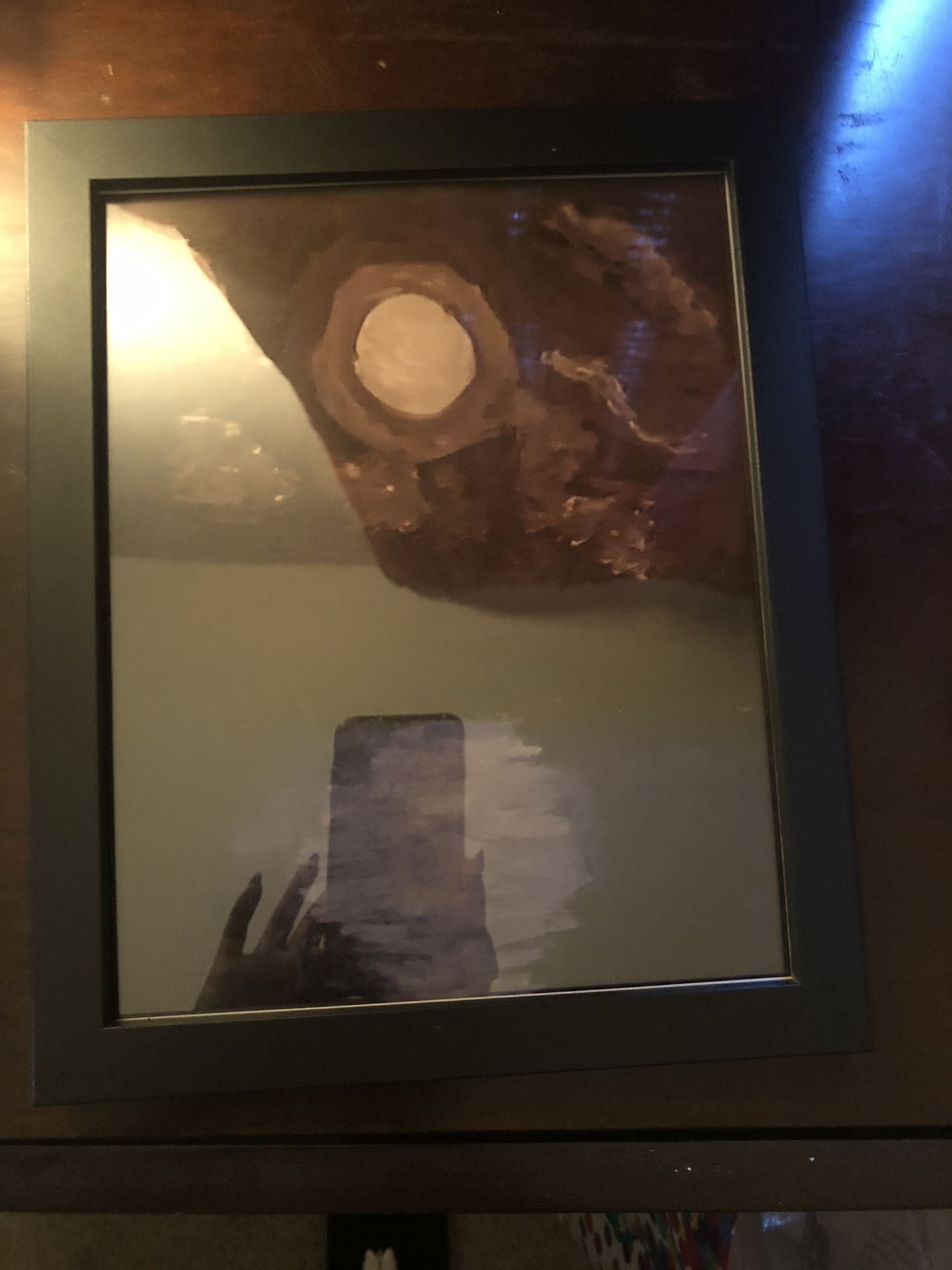 Moon Over The Ocean