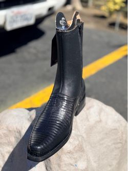 Nueva bota de piel original