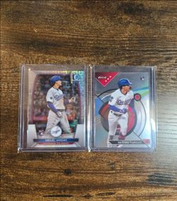 MINT 2023 BOWMAN FINEST LOS ANGELES DODGERS MIGUEL VARGAS LOT