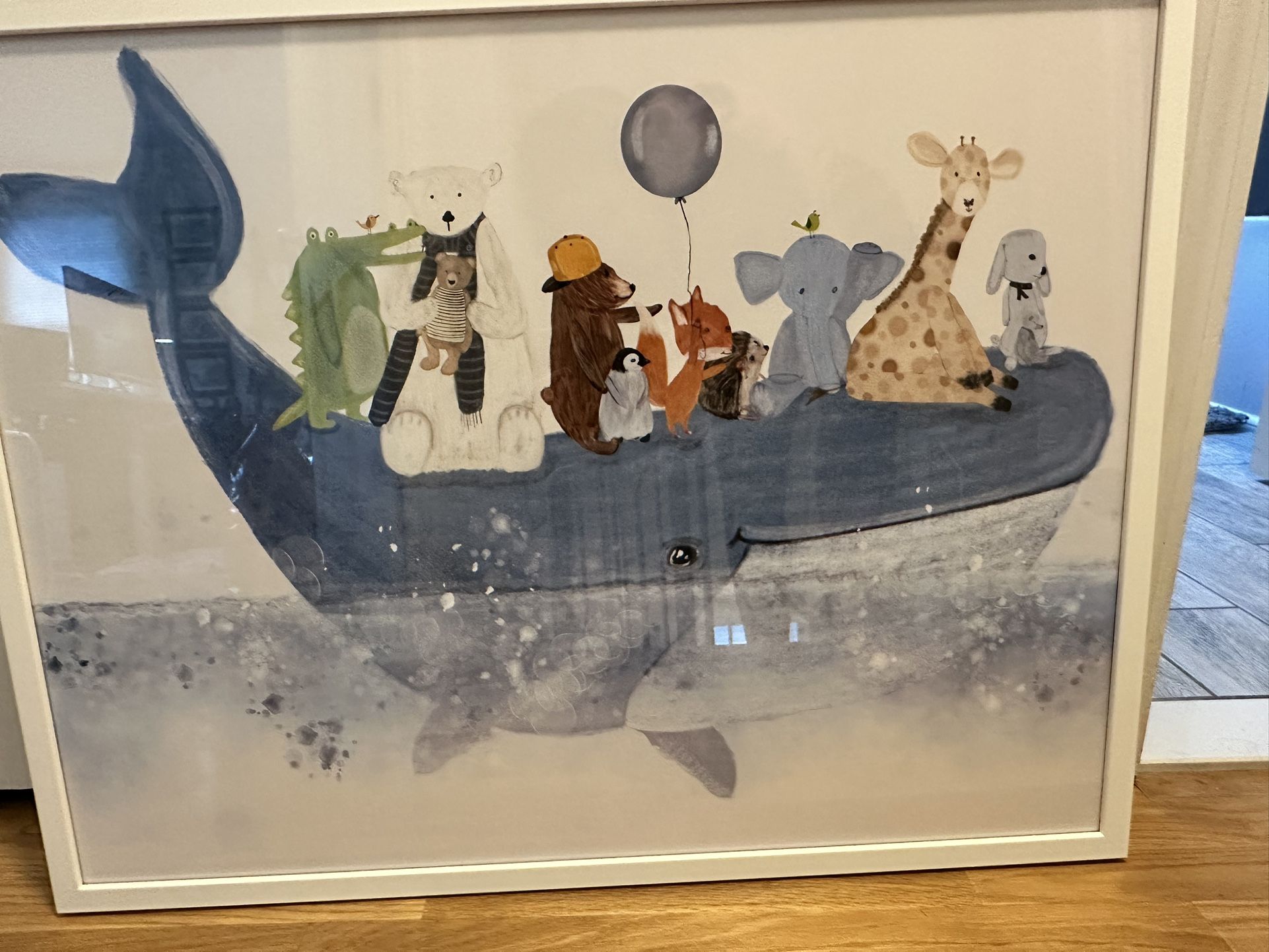 Animals On Whale Children’s Picture