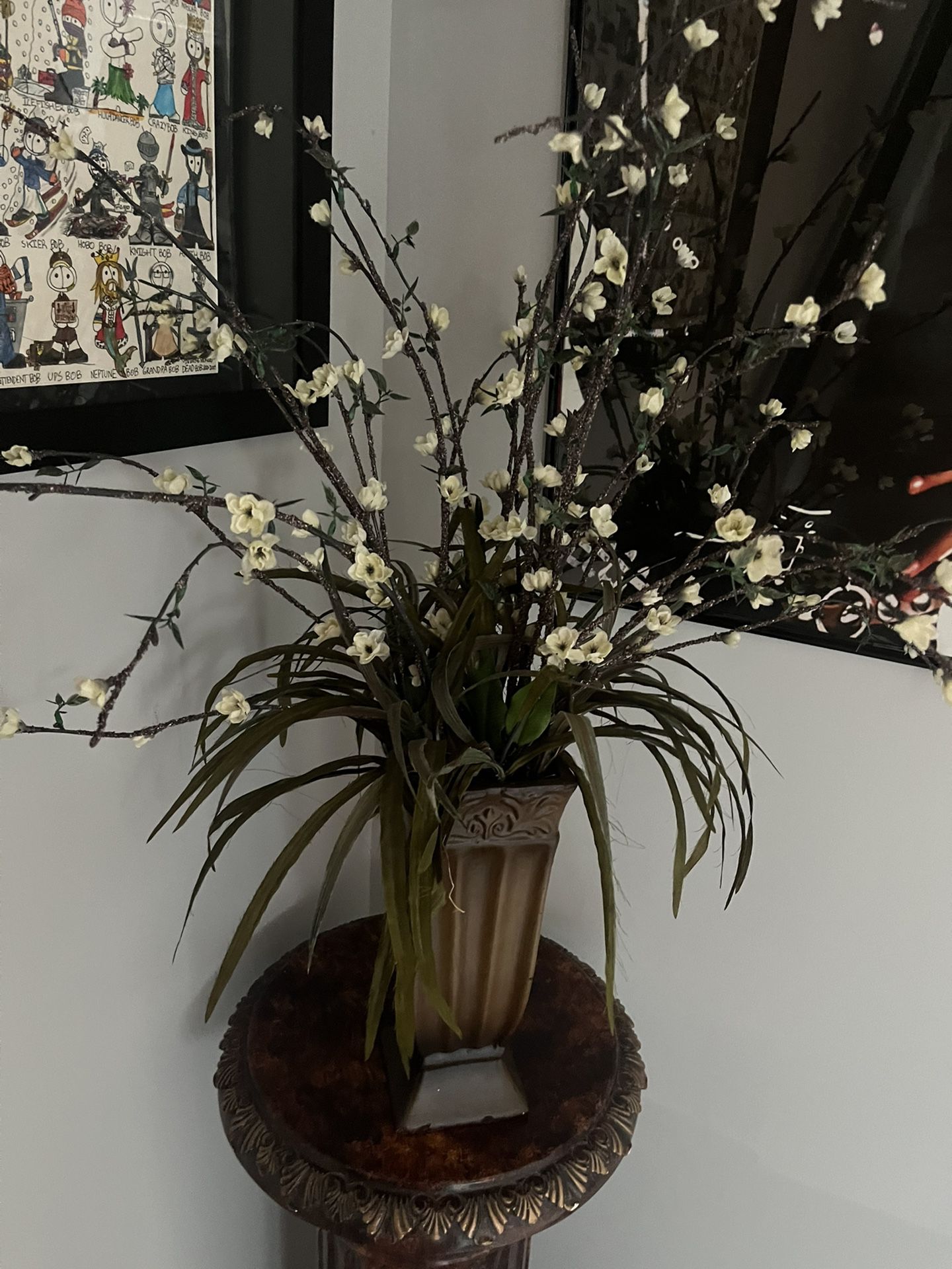 Artificial Fake Faux Orchid Plant