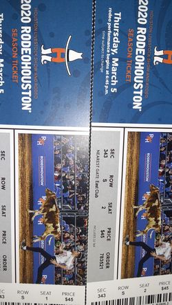 Becky g 2 rodeo tickets