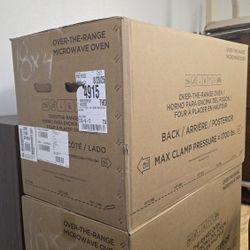 BRAND NEW GE
1.6 cu. ft. Over-the-Range Microwave in White