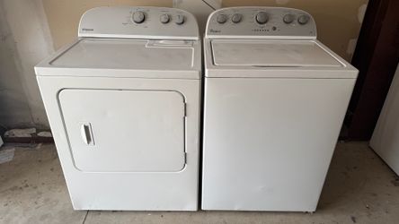 Whirlpool Electric Washer And Dryer Set