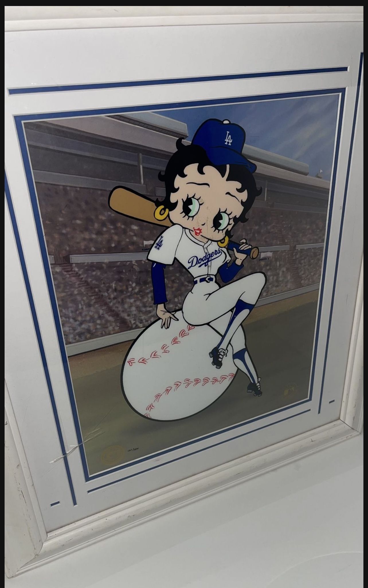 LA Wins Limited Edition Betty boop Wall Art