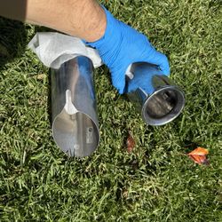 BMW F30 OEM Stainless Steel Exhaust Tips