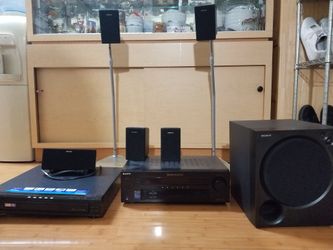 Sony 5.1 Receiver Surround System w/ DVD Player