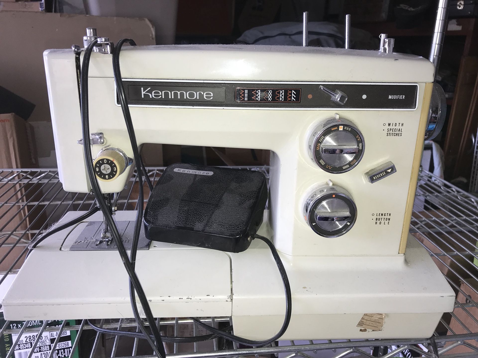 Kenmore Sears sewing machine model 16250