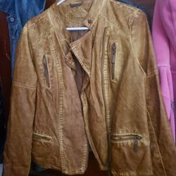 Women's Real Leather Jacket