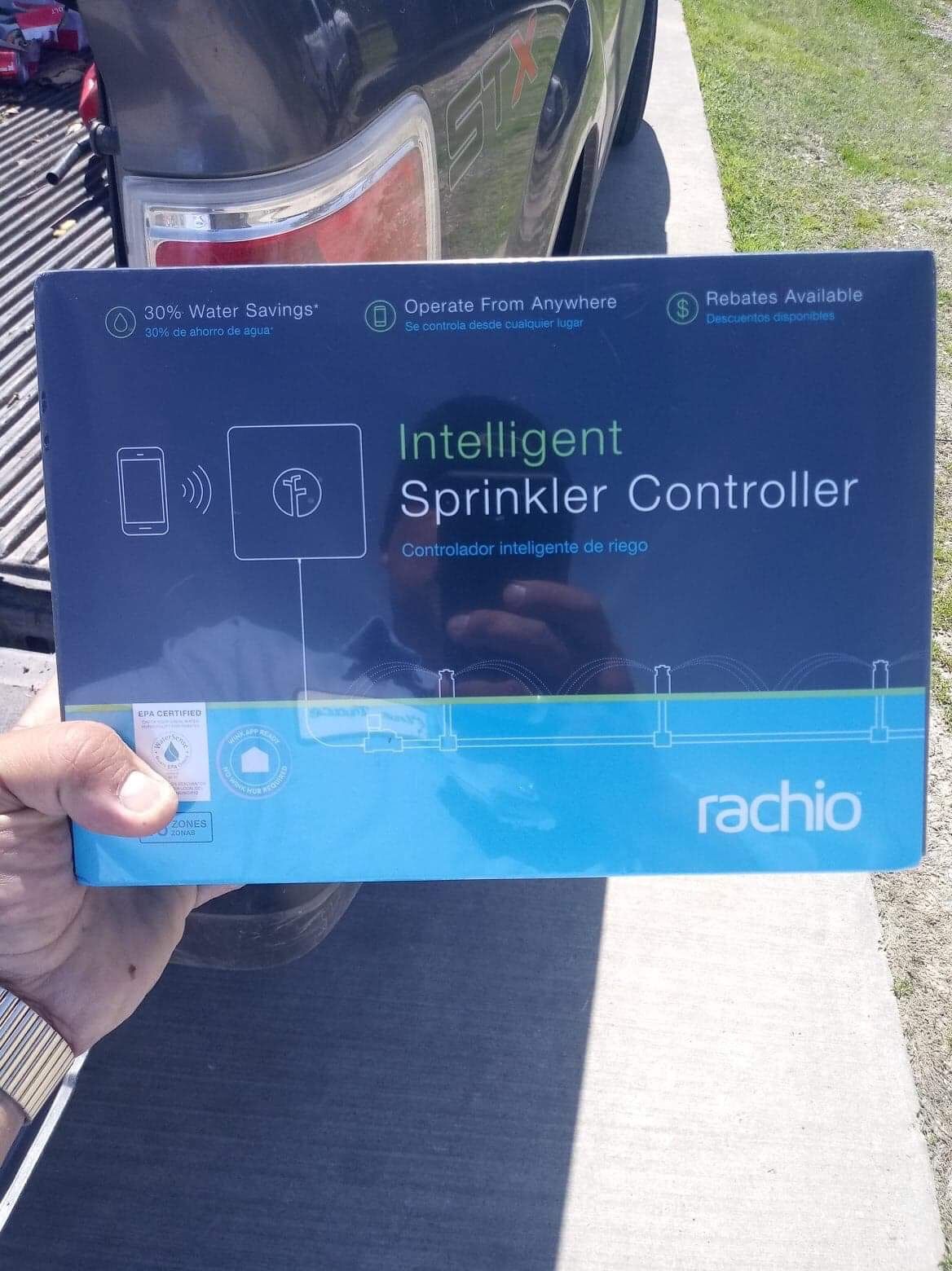 Sprinkler controller rachio