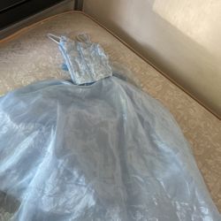 Little Girl Blue Dresses 
