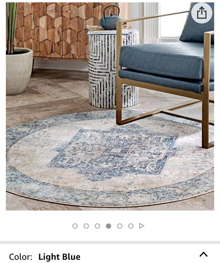 Nu Loom Mystic Area Rug 7’ x 10 “ Round