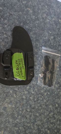 Holster, right handed hip holster