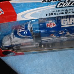 New York Giants Tractor Trailer Truck