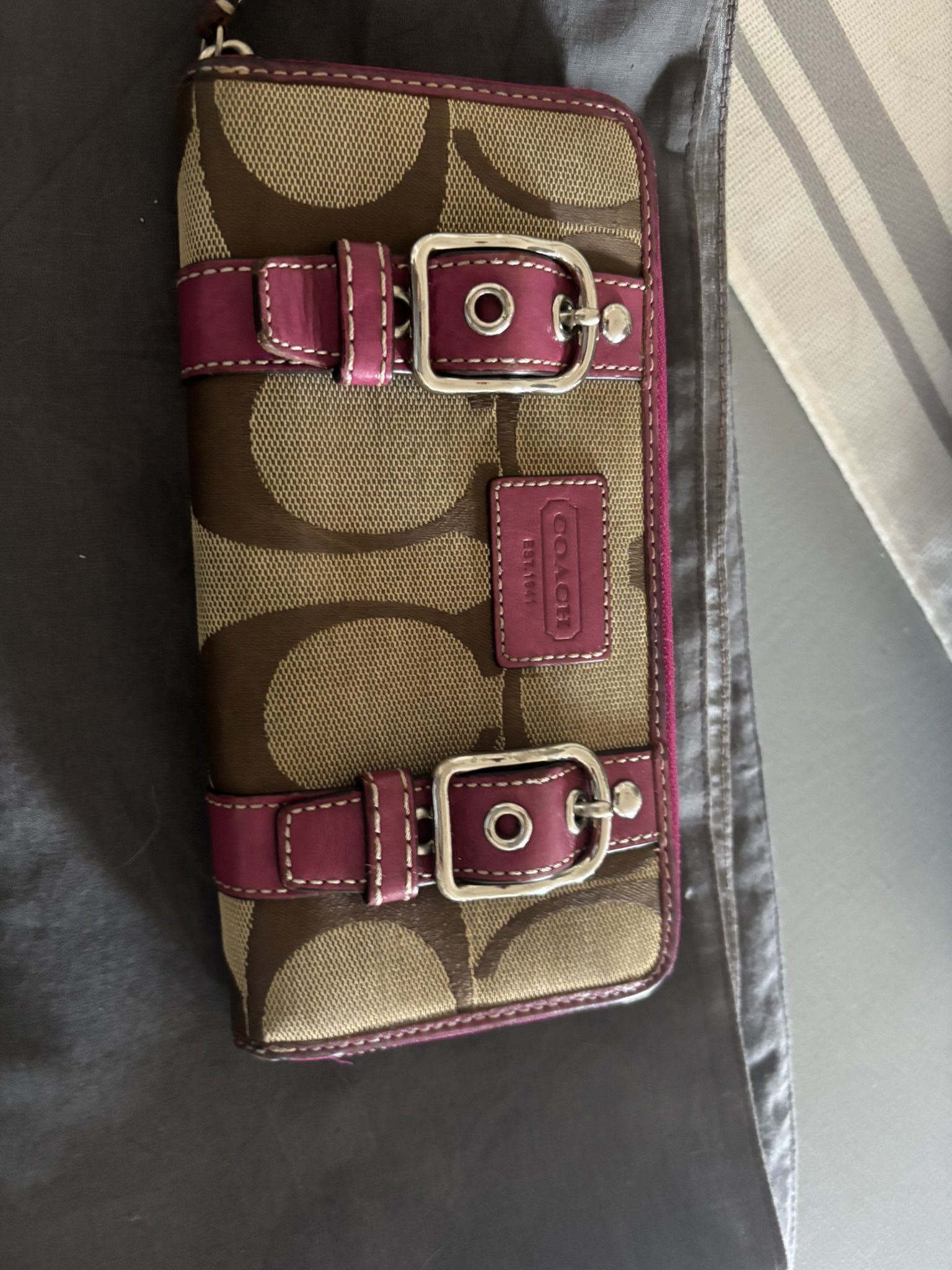 Coach Zip Wallet