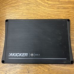 Kicker 4 channel amp