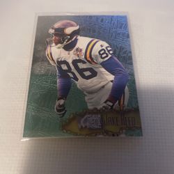Football Fleer 1996 Jake Reed #71
