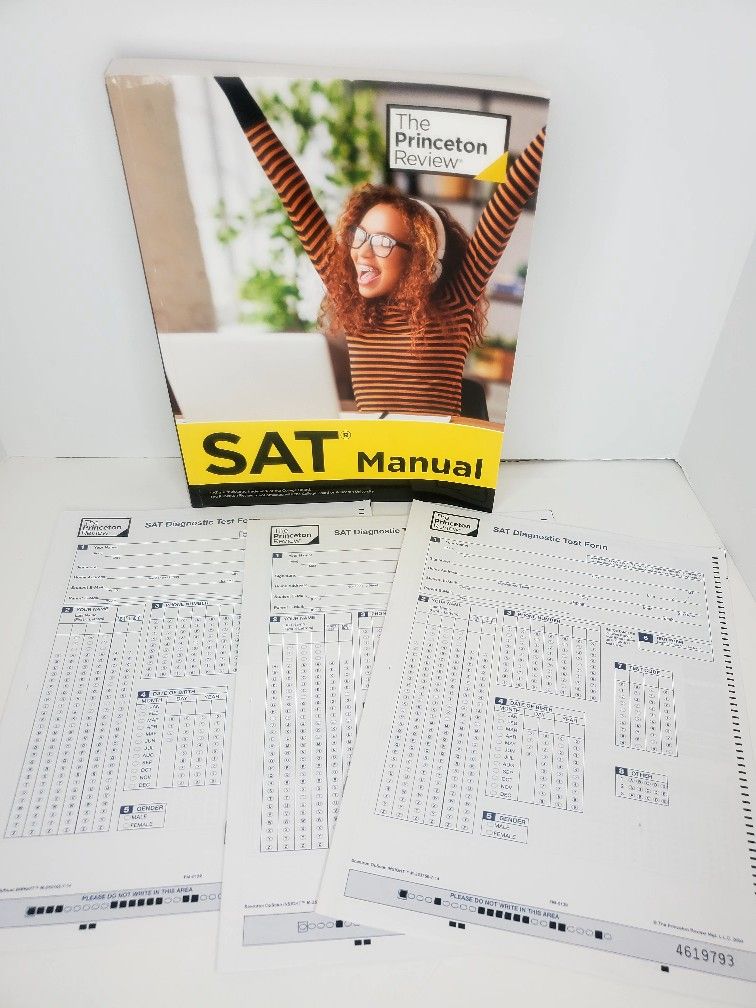 The Princeton Review SAT Manual 2021 Version 7.0 & 3 Diagnostic Test Forms