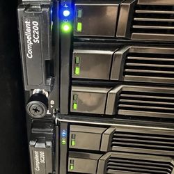 Dell Compellent SC200 E04J 12-Bay Storage Server 24TB SAS HDD 3.5