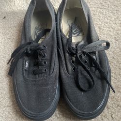 Black Vans 