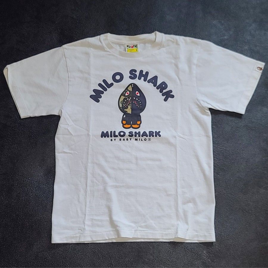 BAPE Bathing Ape Milo Shark Shirt- Youth Size Small