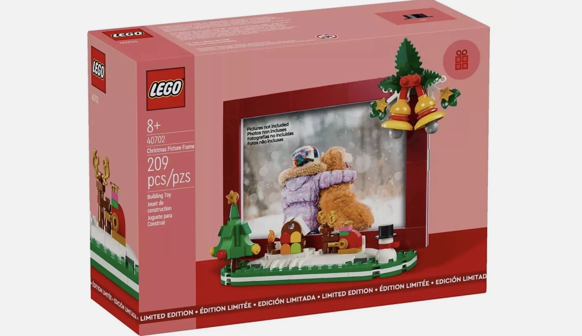 Lego Christmas Picture Frame 40702