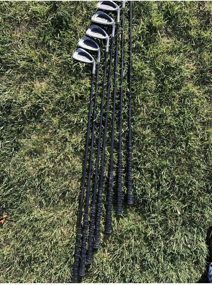 Rare Set Of Spider Irons