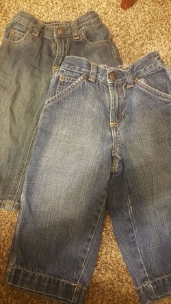 Gap and crazy 8 boy jeans