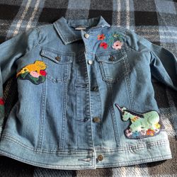 Girls jean jacket size 10
