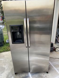 Ge stainless steel refrigerator