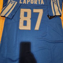 NFL Detroit Lions 87# Laporta Male