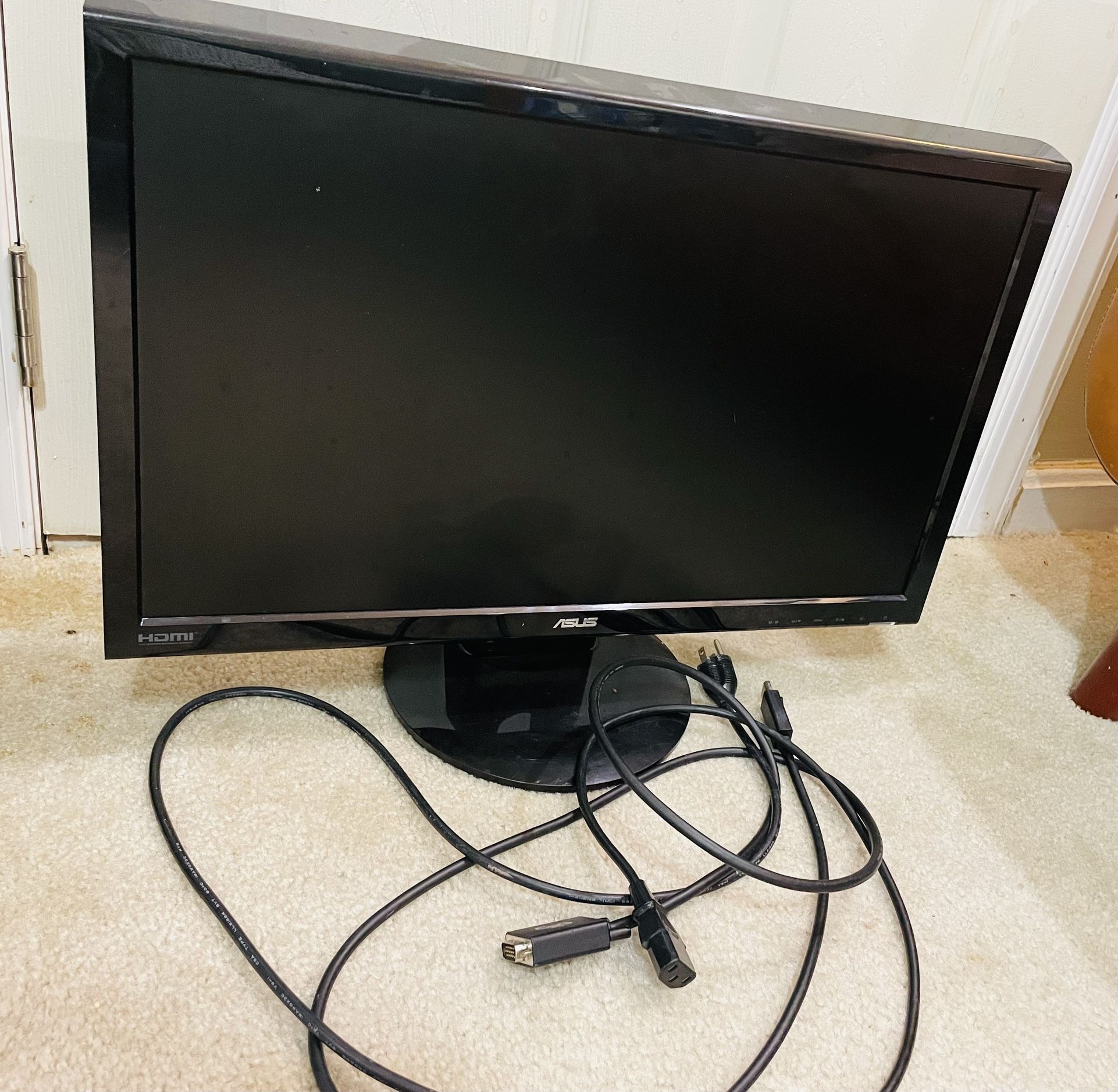 Monitor With Power Code